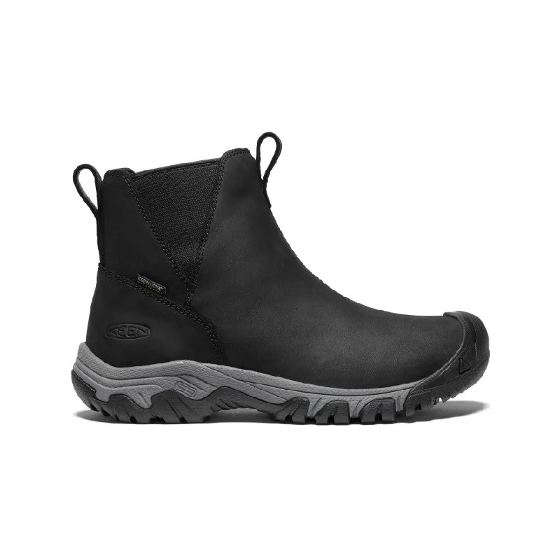 Affordable Running Shoes Women's Greta Waterproof Chelsea  |  Black/Steel Grey