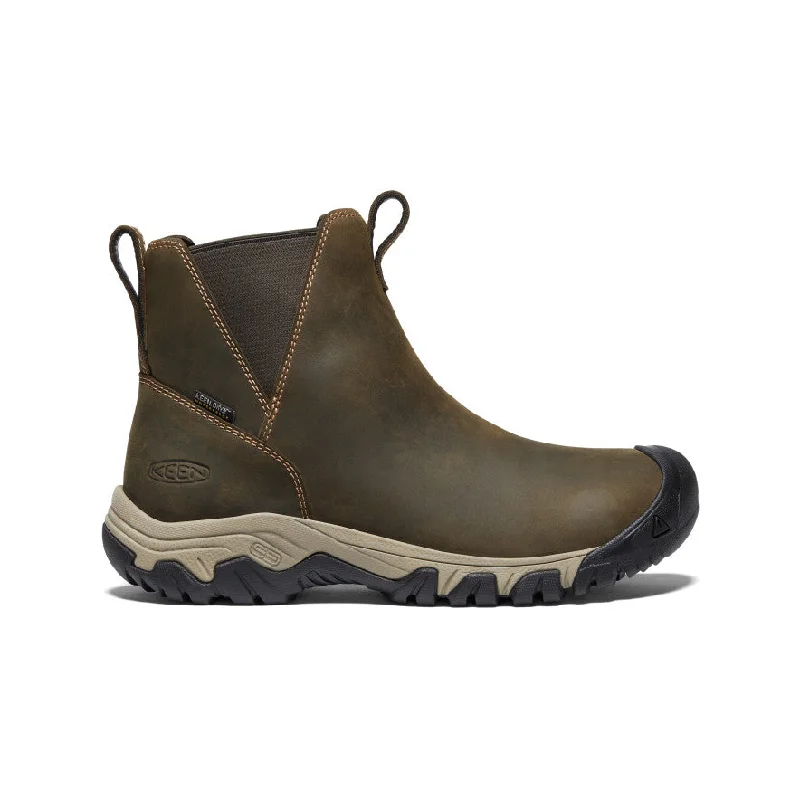Classic Oxford Shoes Women's Greta Waterproof Chelsea  |  Olive/Timberwolf